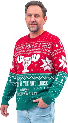 Unisex Christmas Vacation Movie Jolliest Bunch of A*Holes Ugly Xmas ...