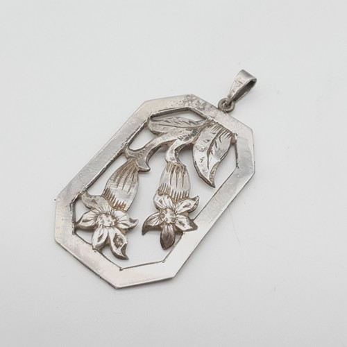 Jugendstil 830 Silber Anhänger - (146) - Bild 2 von 11