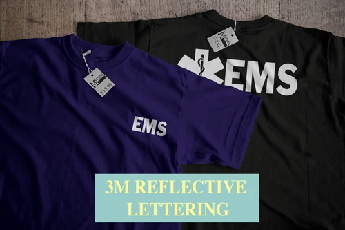 New Reflective Emergency Medical Service EMT / EMS T-Shirt 