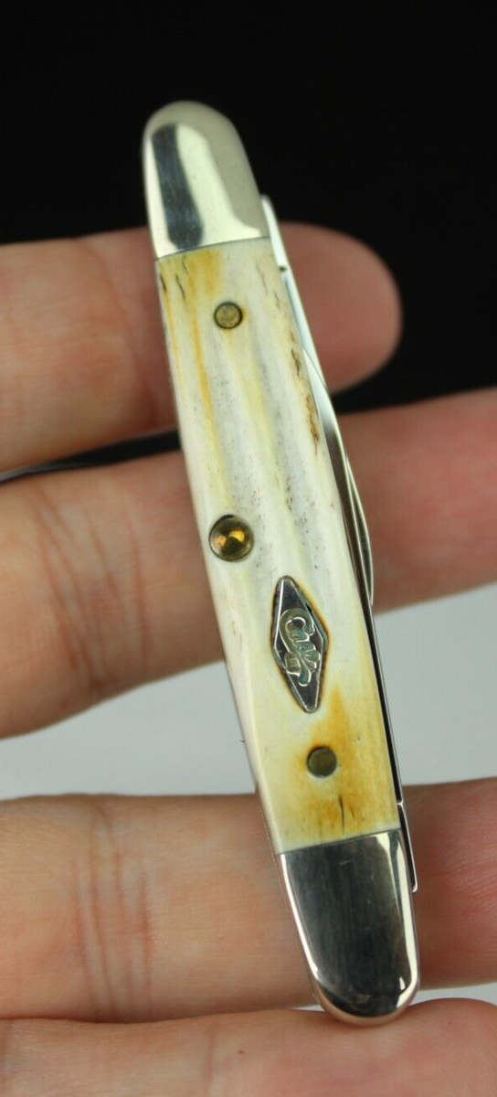 Case XX Genuine Second Cut Stag Eisenhower 05263 Pocket