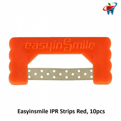 Red Ipr File Dental Easyinsmile IPR Interproximal Reduction Enamel Strips Red, 10pcs ...