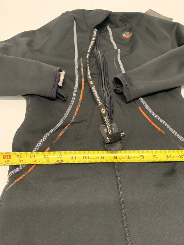 Lavacore Jumpsuit Surfing Scuba Diving Black M Men's A93 - Image 4 of 4