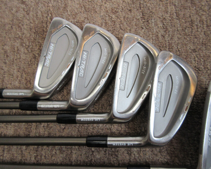 Daiwa DG-601 & Rextar HT-303C クラブセット Daiwa Hi-Trac MF-110 Mid Size Lie System Iron Set #5-10 TRX-60 L