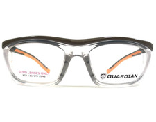 Guardian Safety Eyeglasses Frames GRXS14 BRN Brown Clear Wrap Z87-2+ 56-18-118