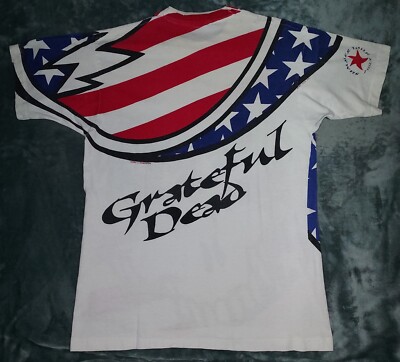 VTG 1993 GRATEFUL DEAD SUMMER TOUR T SHIRT LARGE 90s DOUBLE SIDE