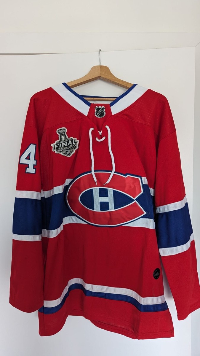 Blue Hockey Jerseys Montreal Canadiens Jersey Replica Nick Suzuki
