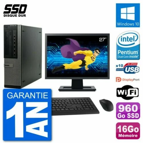 PCs de sobremesa y todo en uno Dell Intel Pentium Dual-Core