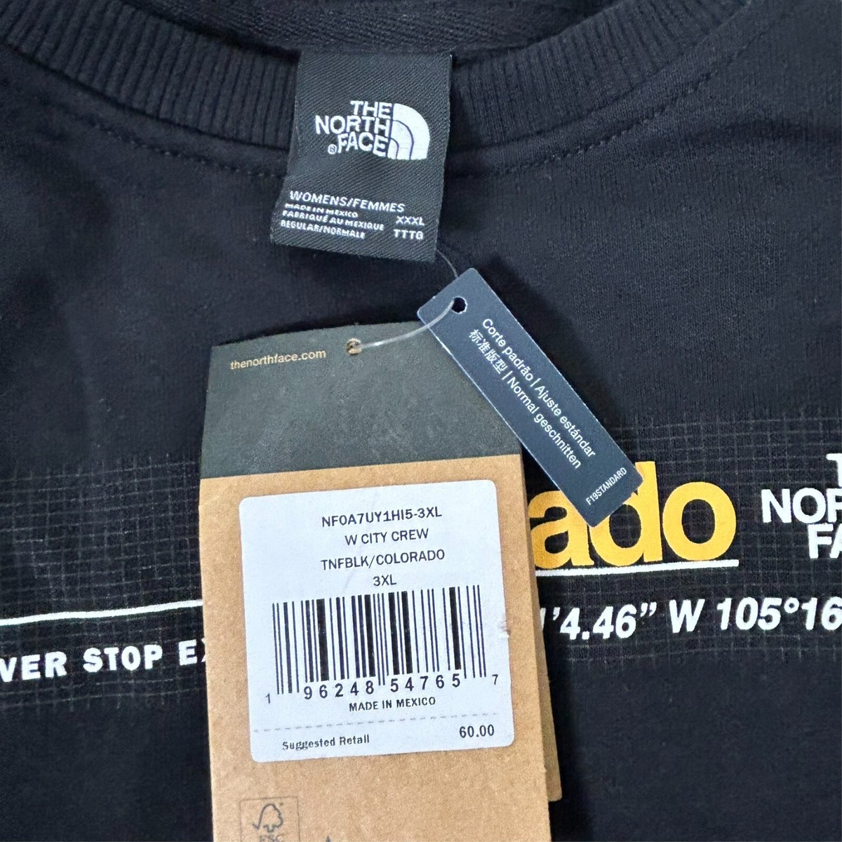 【The North Face】 W’S FLORET S/S R/TEE - REAL_BLACK s-l1200.jpg