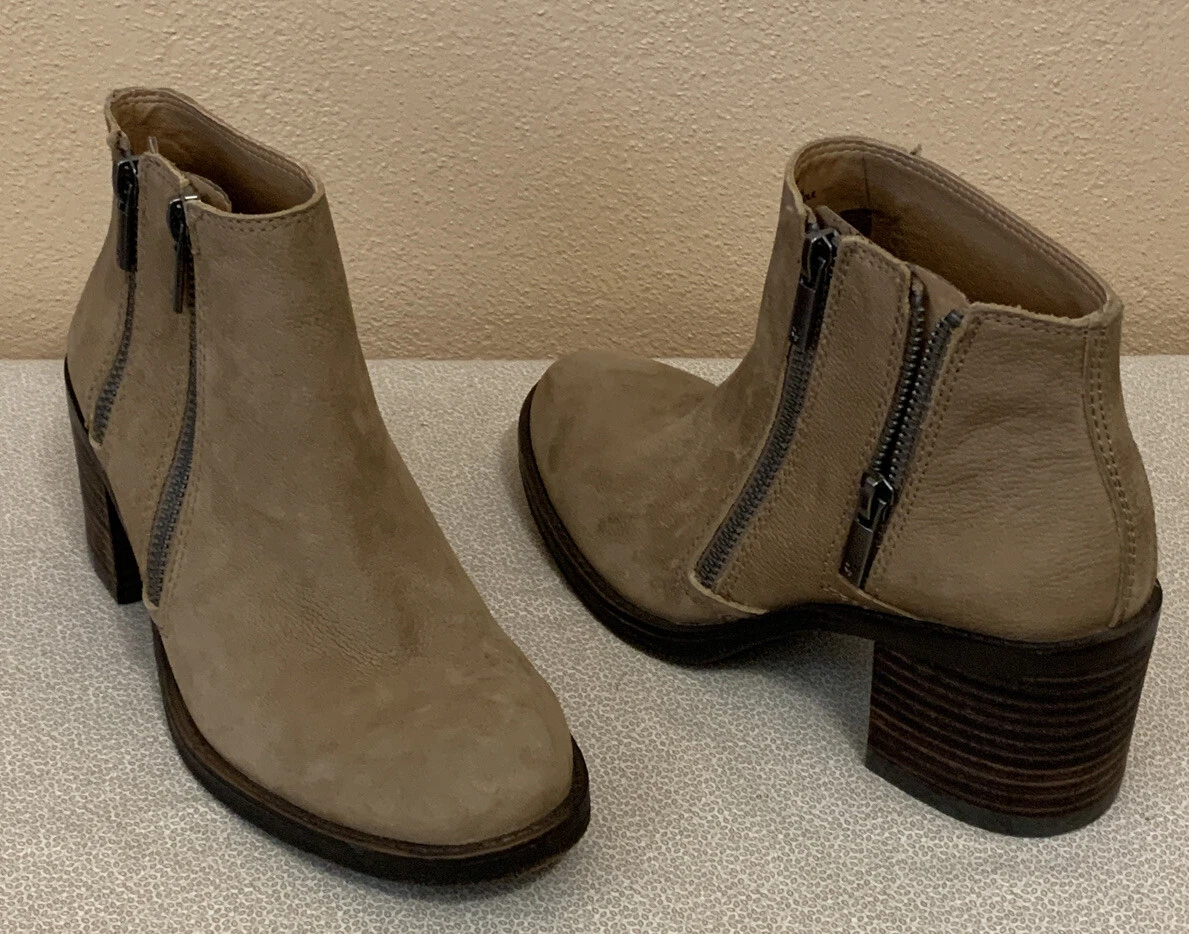 Lucky brand zipper clearance booties
