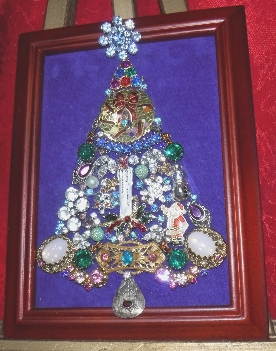 Old jewelry christmas clearance tree