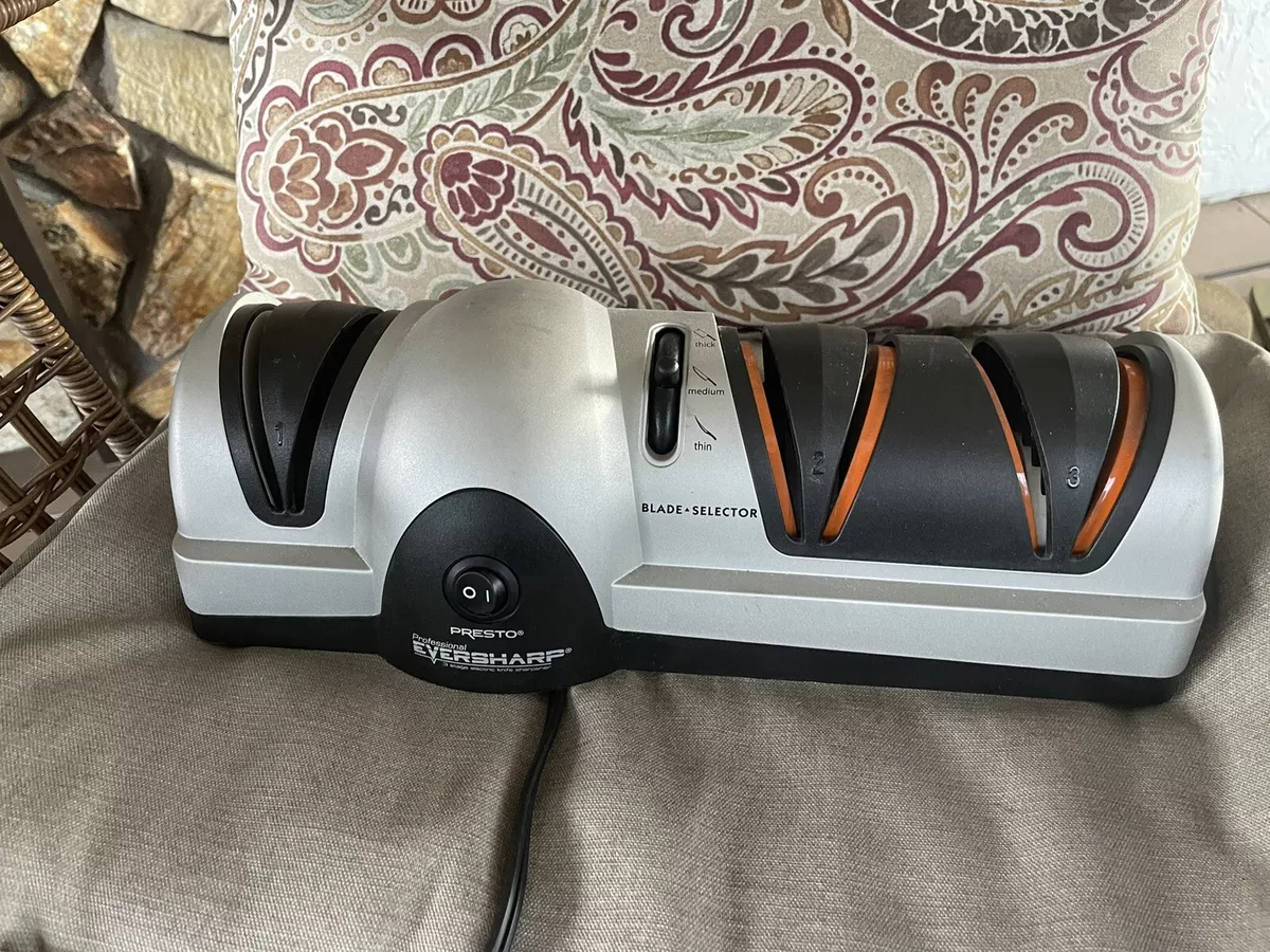 Presto Professional EverSharp 3 Stage Elec.Knife Sharpener Model