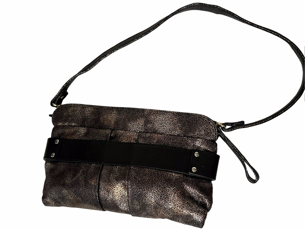 See By Chloe Small Black Iridescent Shoulder Bag Metallic See By Chloe Small Black Iridescent Shoulder Bag Metallic