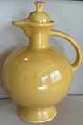 Fiesta Water Pitcher – Sunflower Yellow Ceramic Jug – Vintage Homer Laughlin