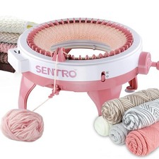 Sentro Knitting Machine, 48 Needles Knitting Loom Machine with Row Counter, K...