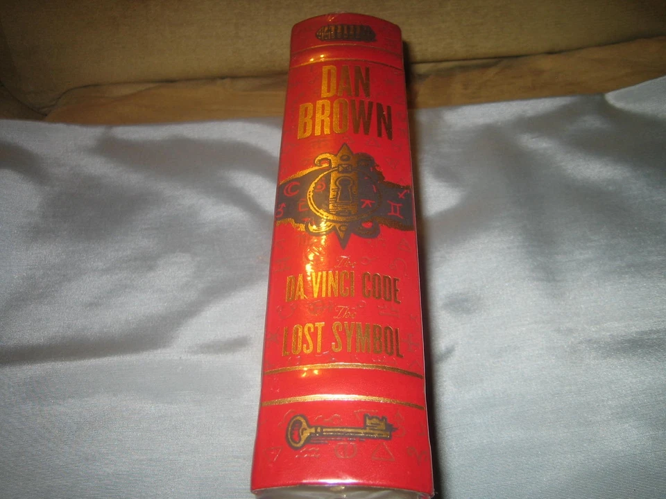 THE DA VINCI CODE / THE LOST SYMBOL by Dan Brown ~LEATHER BOUND ~ NEW ~ SEALED ~ Foto 3 de 3