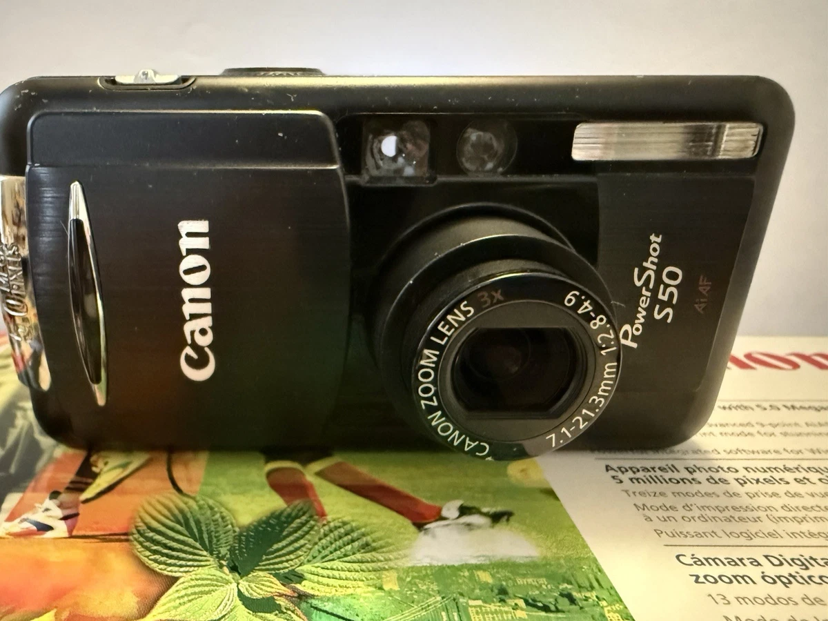 Canon PowerShot S50 Digital Cameras for Sale | Shop New & Used