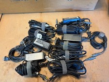 Lot of 11 Genuine Lenovo 65W 20V 3.25A AC Adapter w/ PWR Cords Large Round Plug
