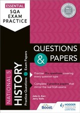 ESSENTIAL SQA EXAM PRACTICE NATIONAL 5 H by John Kerr Paperback Self Help