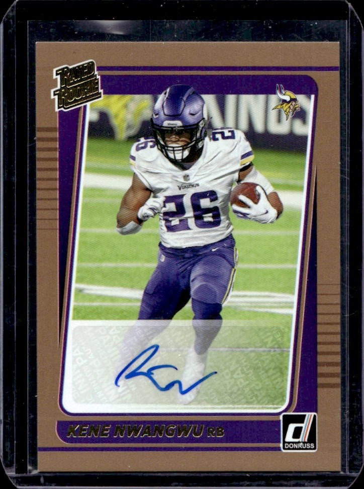 Kene Nwangwu Panini Donruss #285 Autograph Bronze