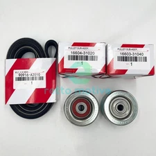 For Lexus 2007-2014 GS350 Serpentine Drive Belt and Idler Pulley Kit US