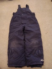 Hanna Andersson Snow Bib Navy Blue Size 120 Adjustible Straps