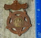 Civil War Veterans GAR BADGE 1898 National Encampment Cincinnati