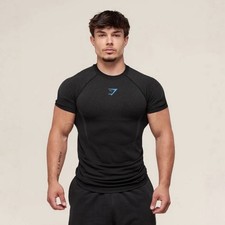 Gymshark Onyx 5.0 Seamless T-shirt Black/Onyx...