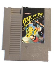 SKATE OR DIE Nintendo NES NTSC-U/C (US/Canada) Sports Skateboarding UNTESTED
