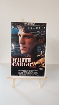 White Cargo VHS DAVID BRADLEY Splendid Video FSK 18 Selten Cop Action Rarität