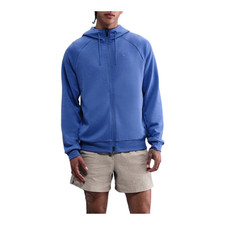 Nike Primary Fleece Men's Dri-FIT UV Full-Zip Performance Hoodie Comet Blue 