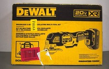 DEWALT 20V MAX XR Oscillating Multi-Tool Cordless, Variable Speed Brushless Moto