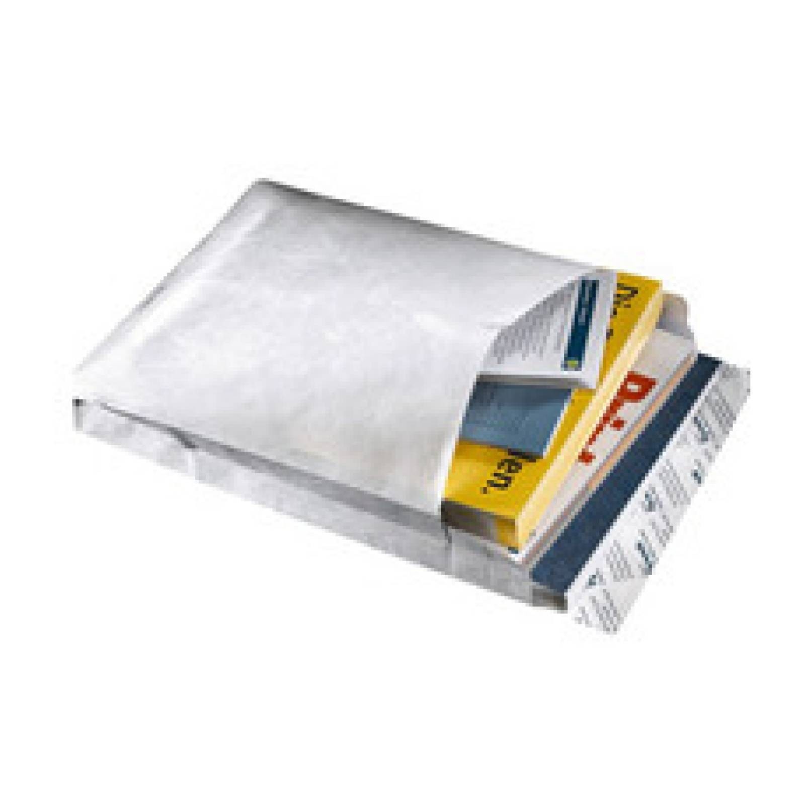 Tyvek Pocket Gusset Envelope 406x305mm Peel and Seal 50mm Gusset 55gsm White (Pa