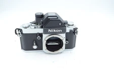 Nikon F2S Photomic 35mm Film SLR Camera Body, Chrome (Has Non-Standard Prism)