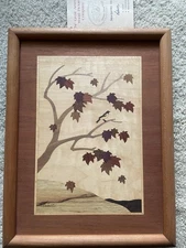 Great American Wood Picture Co Handmade Marquetry Signed by Nelson 8X10