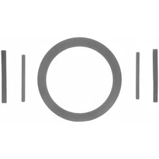 Engine Crankshaft Seal Kit Rear Fel-Pro For 1977-1981 Nissan 810