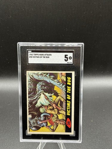 1962 Topps Mars Attacks #38 Victims of the Bug — SGC 5