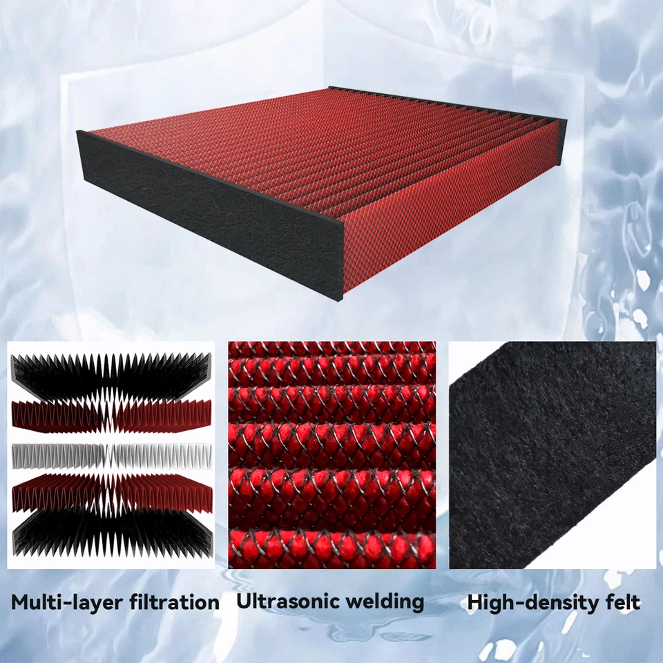 Cabin Air Filter for 87139-0R030 Washable lifetime filter without replacement Foto 2 de 4