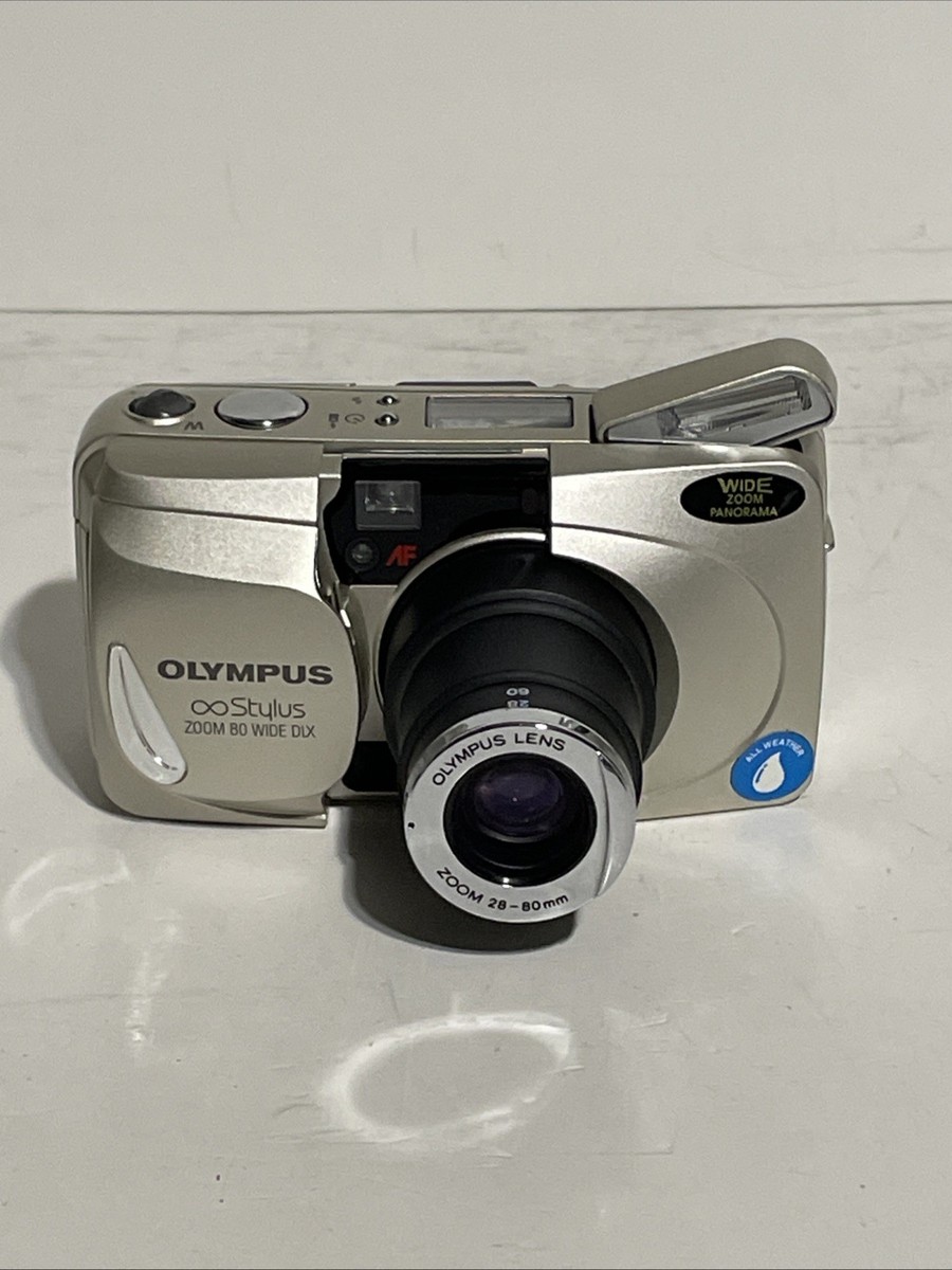 OLYMPUS ♾️stylus zoom Olympus Stylus Zoom Silver – Brooklyn Film Camera