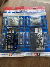 NEW VINTAGE TAMIYA 53125 SHORT BLUE SLEEVED DAMPERS X2 DYNA STORM BLASTER TR-15T