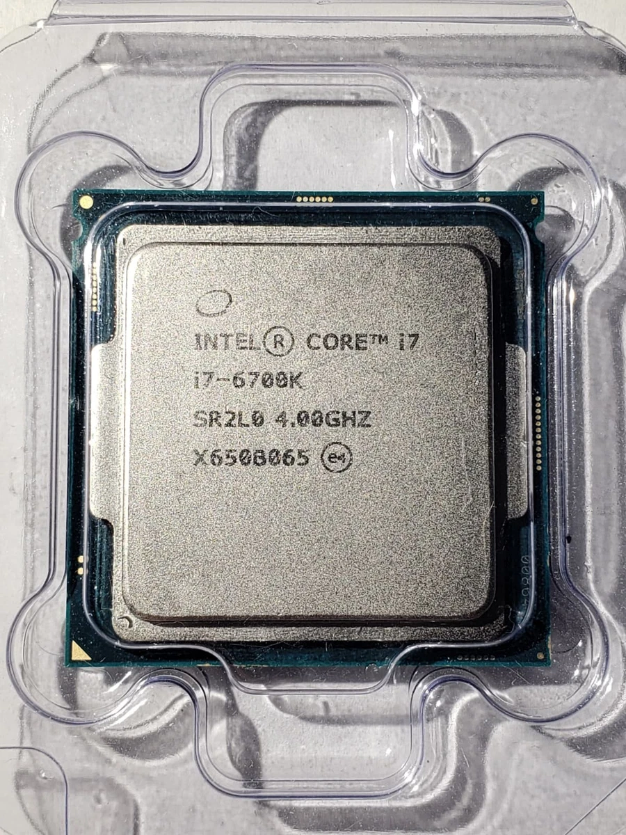 Intel Core i7-6700K Processor Model LGA 1151/H4 Socket Type