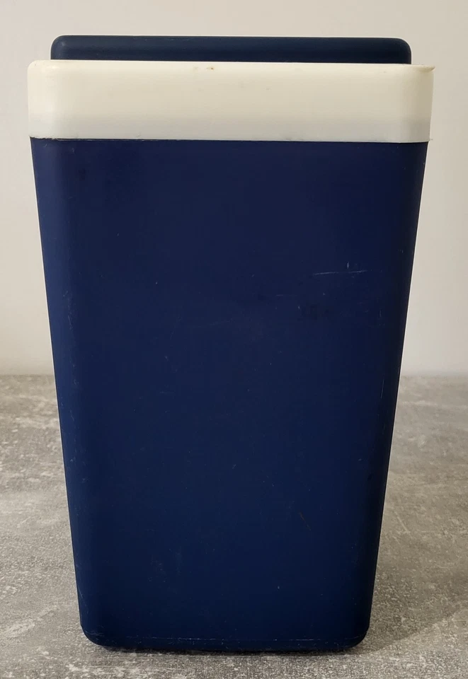 Bac à glaçons thermos MOBIL Bleu 1,5L Vintage 13x13x23cm - Photo 3/4