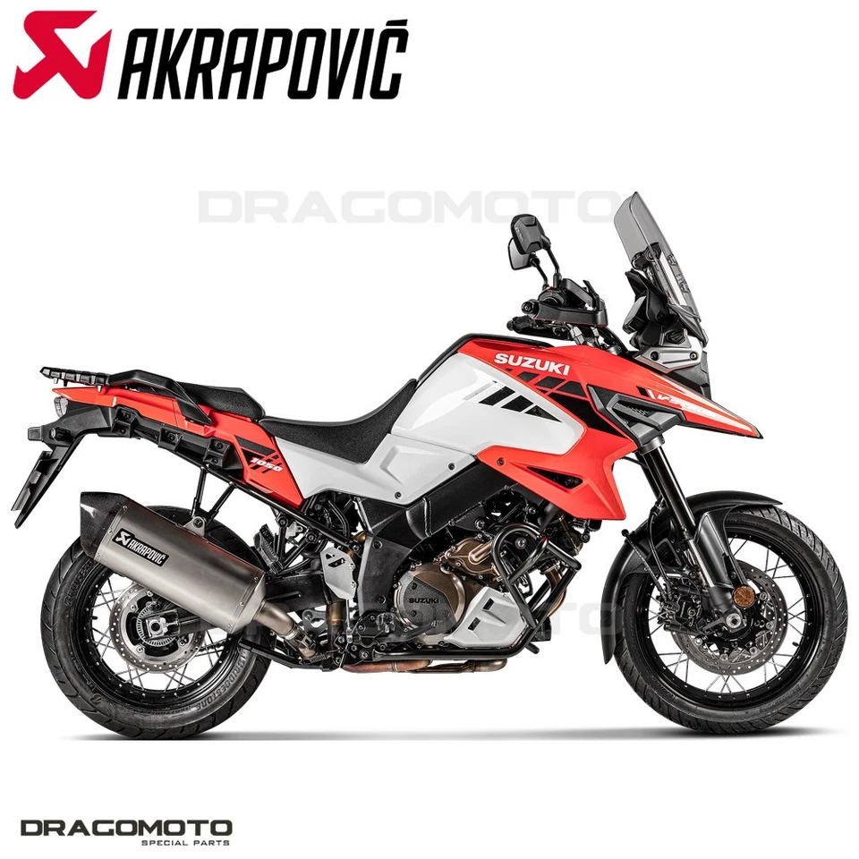 Scarico SUZUKI DL 1000 ABS V-Strom XT 2017-2020 AKRAPOVIC Titanio S-S10SO18-HAFT Foto 2 de 4