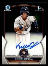 Kenedy Corona 2023 Bowman Chrome #CPA-KC Chrome Prospect Autographs