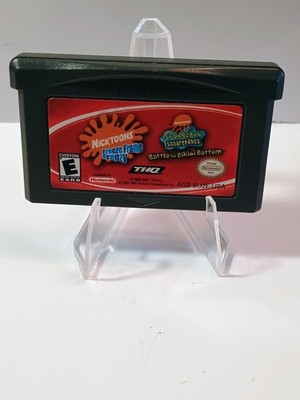 Nicktoons: Freeze Frame Frenzy and SpongeBob SquarePants: Battle Bikini (GBA)