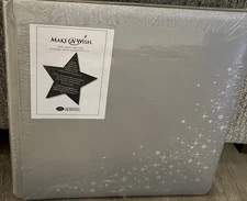 Creative Memories 12x12 Album ~ Make a Wish (Grey w/Stars) ~ NEW SEALED