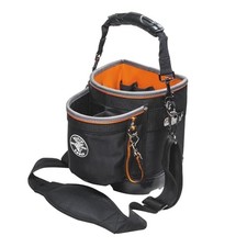 BLACK - KLEIN TOOLS TOOL TOTE, 8 IN W X 5 IN ...
