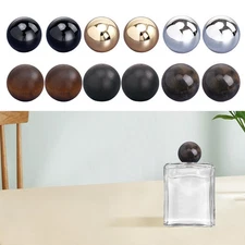 2Pcs Replacement Perfume Caps Bottle Twisted Cover Refillable Spray Glass Bottle