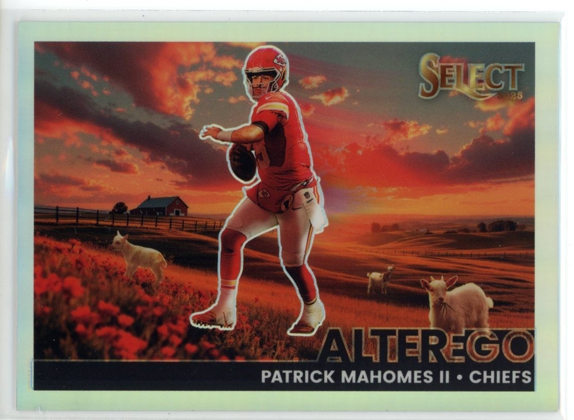 2025 PANINI SELECT PATRICK MAHOMES II ALTER EGO #14 G55