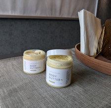 Organic Shea Body Butter For Dry Skin – Handmade in UK - Rose Scented -  150ml