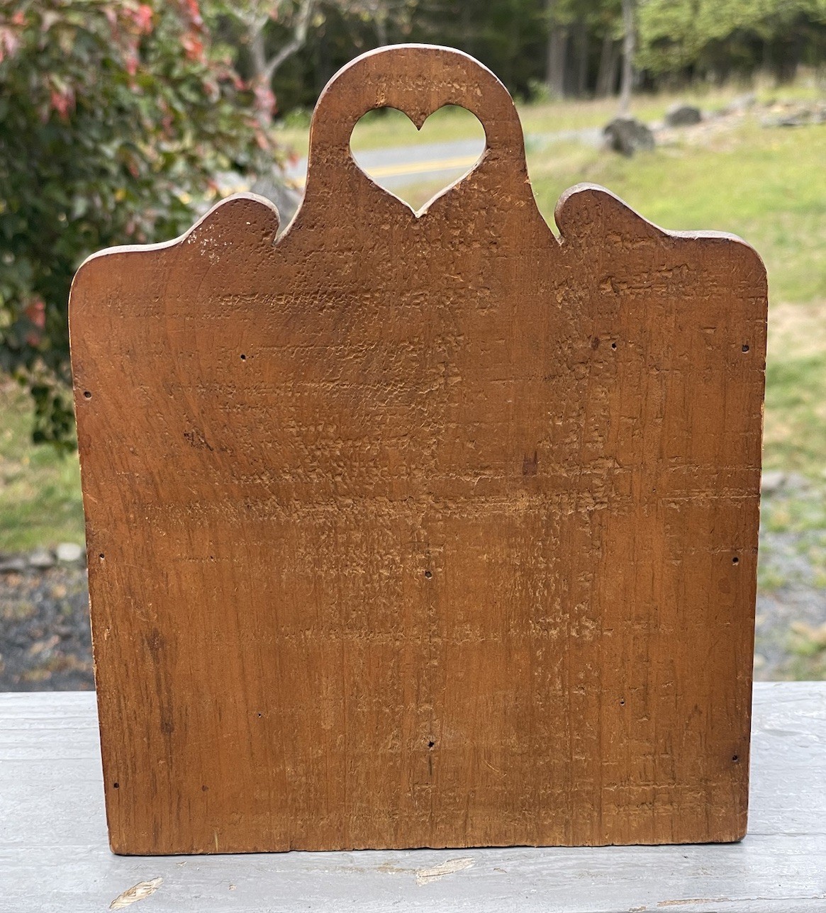 20th C. Vintage Primitive Wall Hanging Spice Cabinet Drawer Box Rustic Americana